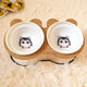  Mickey double bowl rack / Miss Cat